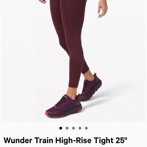 Lululemon Wunder Train High Rise 25” Tight
